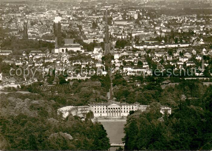 KAssEL  CITY Schloss Wilhelmshoehe mit Stadtblick