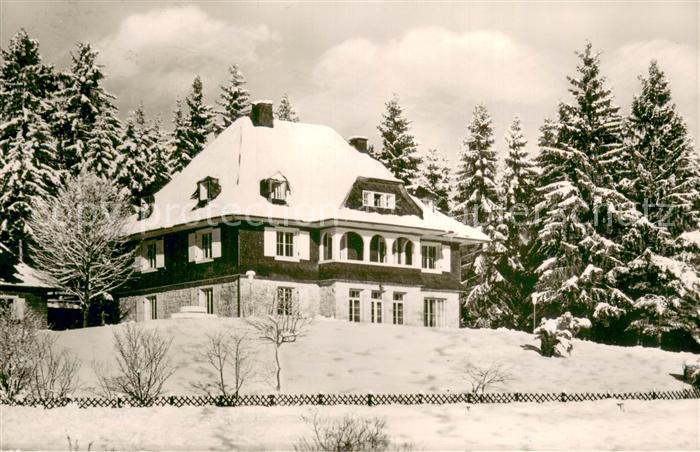 Schluchsee Haus Schluchsee im Winter Jugendkurheim der BEK