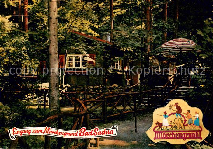 Bad Sachsa Harz Eingang zum Maerchengrund