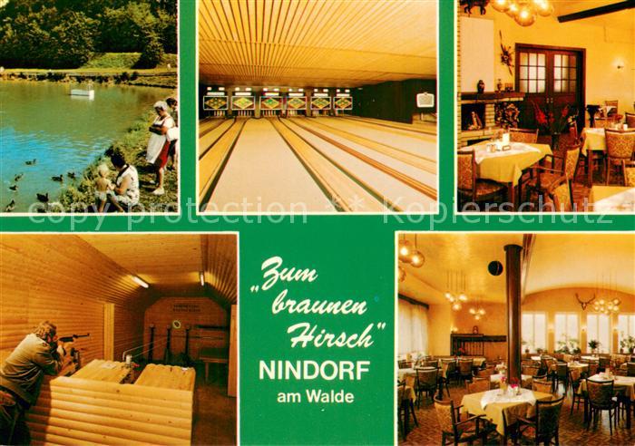 Nindorf Nordheide Hotel Restaurant Zum braunen Hirsch Kegelbahnen Schiess-Stand