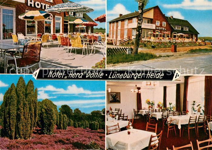 Doehle Hotel Hera Restaurant Terrasse Heidelandschaft