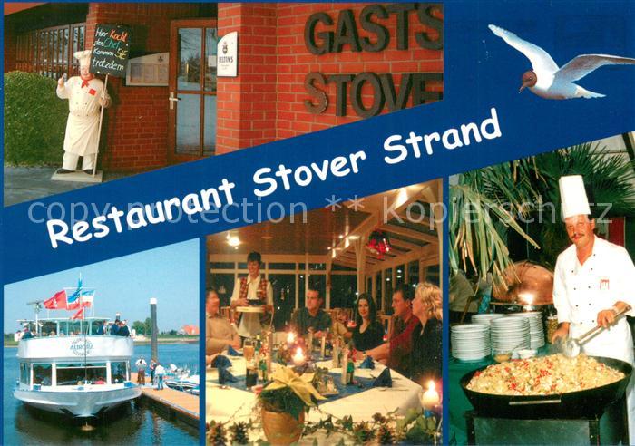 Drage Elbe Restaurant Stover Strand Koch Bootsanleger