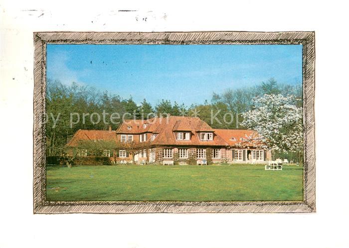 Lauenburg Elbe Sandkrughof Gaestehaus Bilderrahmen