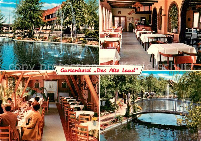 Steinkirchen Stade Gartenhotel Das Alte Land Restaurant Teich Parkanlagen