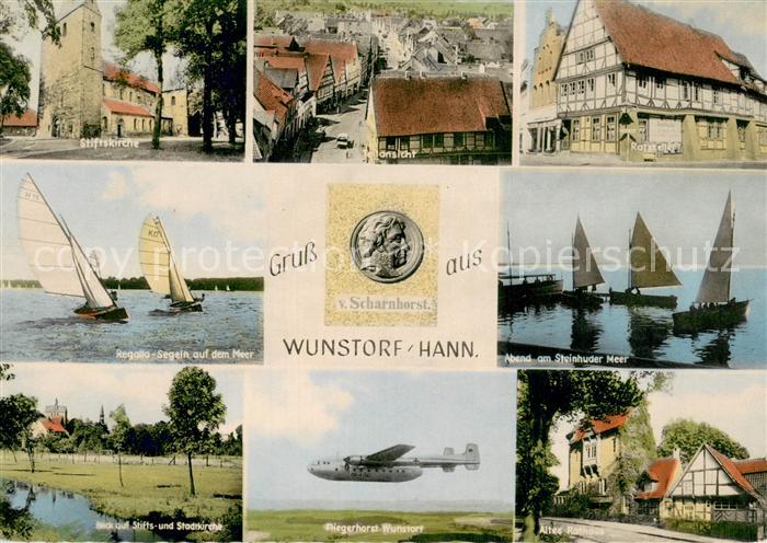 Wunstorf Stiftskirche Ratskeller Regata Segeln Steinhuder Meer Fliegerhorst Rath