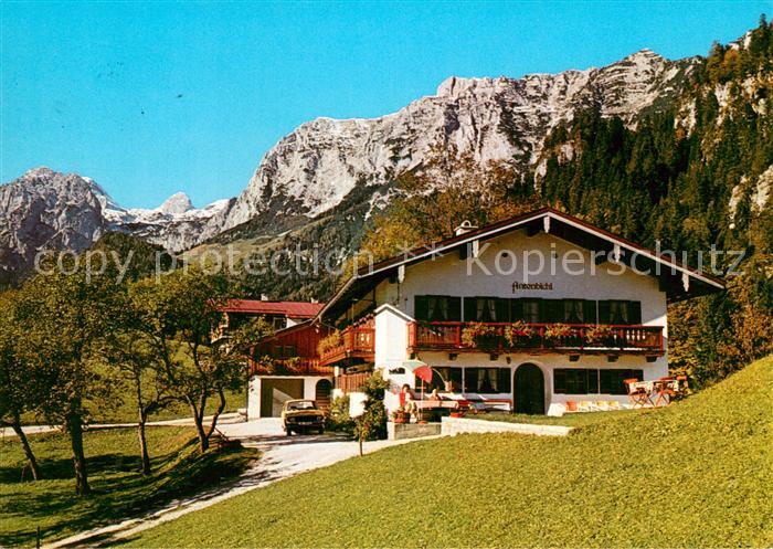 Ramsau Berchtesgaden Haus Antenbichl Gaestehaus Pension Alpen