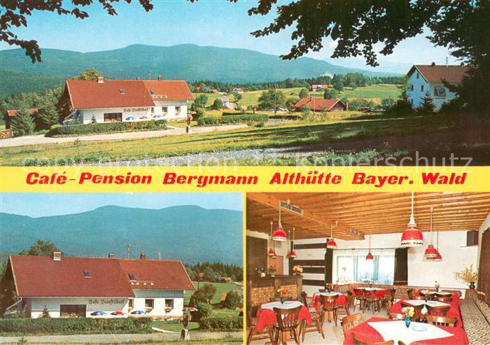 Althuette Klingenbrunn Cafe Pension Bergmann Nationalpark Bayerischer Wald