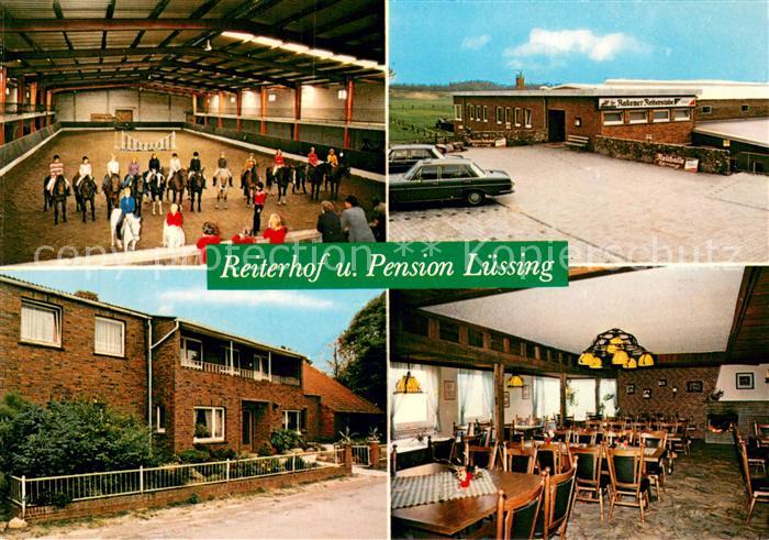 Haren Ems Reiterhof und Pension Luessing Restaurant Reithalle
