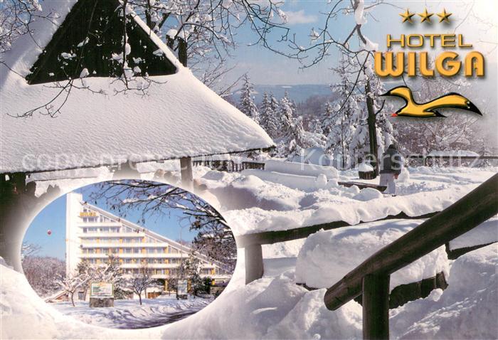 Ustron Hotel Wilga Winterimpressionen