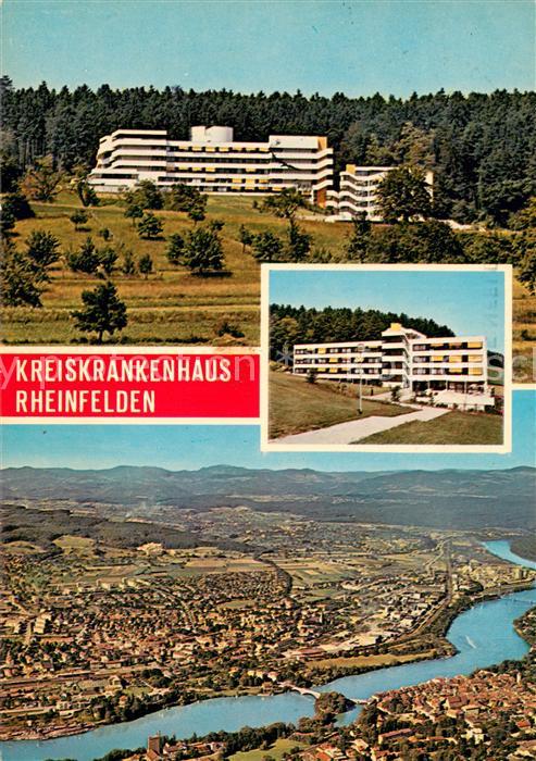Rheinfelden Baden Kreiskrankenhaus Fliegeraufnahme