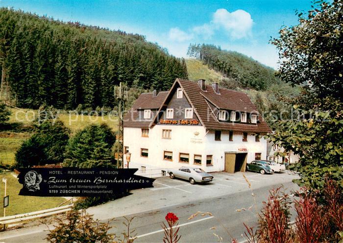 Zueschen Sauerland Hotel Restaurant Pension Zum treuen Bernhardiner