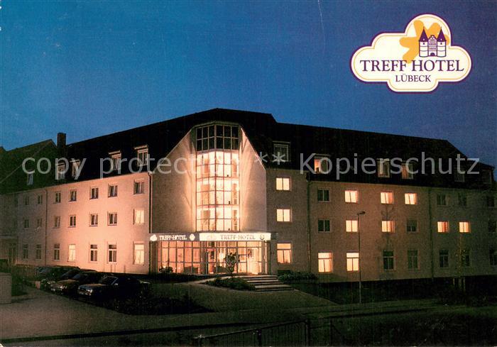 LueBECK  CITY Treff Hotel Nachtaufnahme
