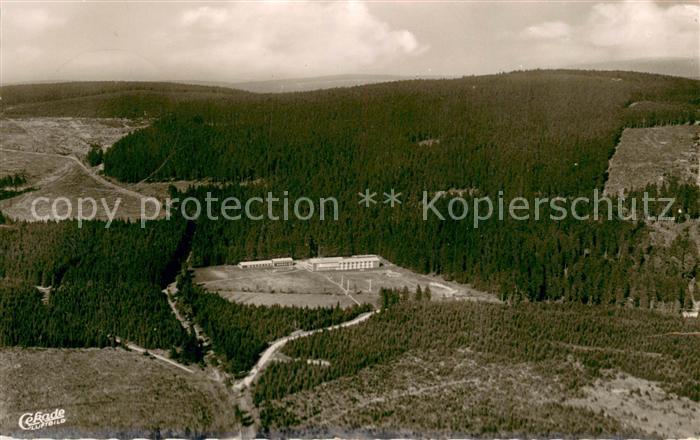 St Andreasberg Harz Internationales Haus Sonnenberg Fliegeraufnahme
