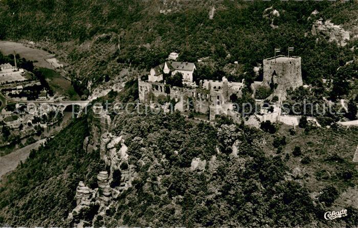 Nideggen Eifel Burg Nideggen Fliegeraufnahme