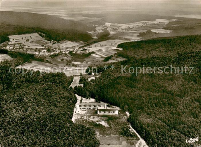 Arnoldshain Ev Akademie und Postzeitenheim Fliegeraufnahme
