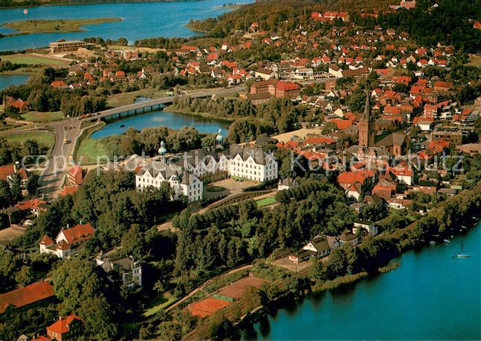 Ploen See Holsteinische Schweiz Fliegeraufnahme