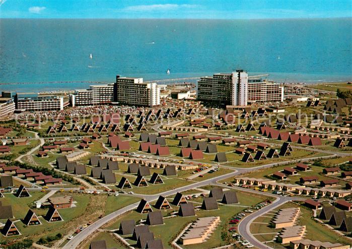 Damp Ostseebad Freizeit Sport und Kurzentrum Fliegeraufnahme