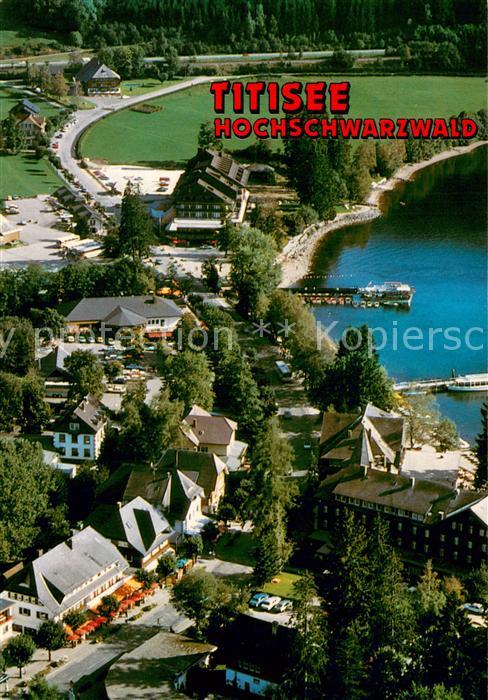 TITISEE Schwarzwald BW Fliegeraufnahme