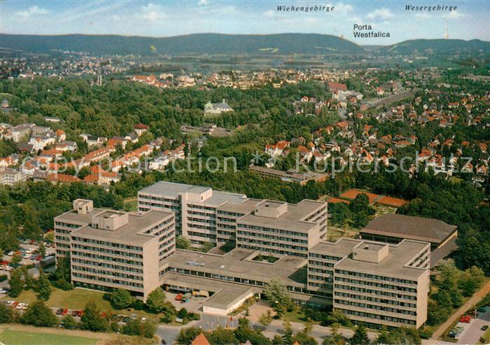 Bad Oeynhausen Maternus Klinik Atrium Cafe Fliegeraufnahme