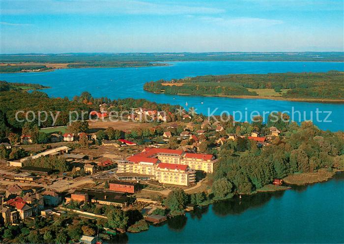 Malchow Reha Klinik am Fleesensee Fliegeraufnahme