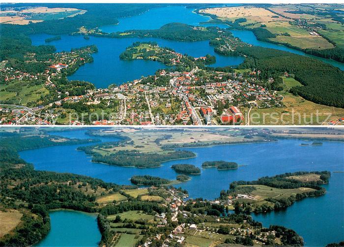 Feldberg Mecklenburg Fliegeraufnahmen mit Carwitz