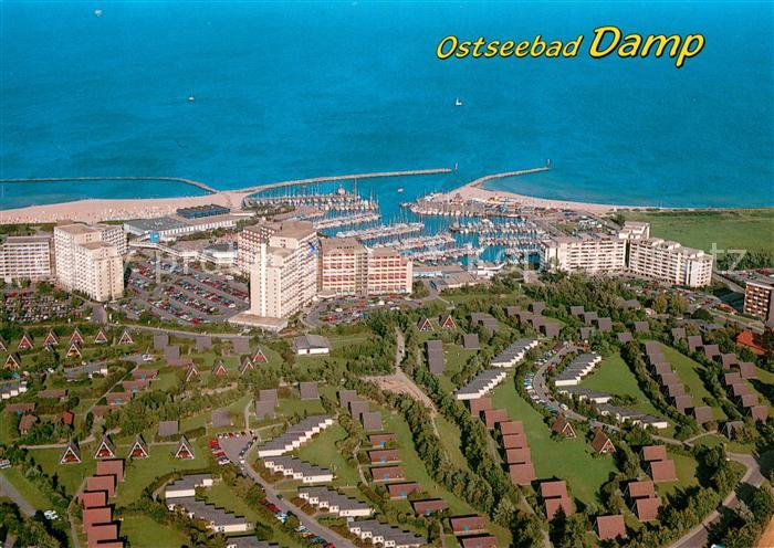 Damp Ostseebad Fliegeraufnahme