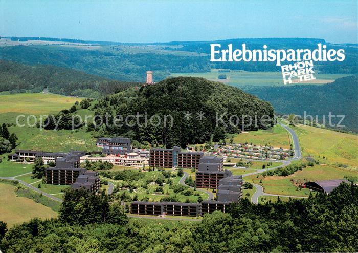 Roth Hausen Rhoen Erlebnisparadies Rhoen Park Hotel Fliegeraufnahme