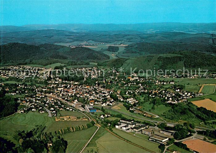 Balve im Hoennetal Fliegeraufnahme