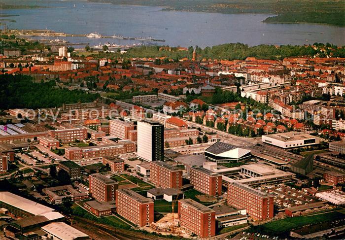 KIEL  CITY Christian Albrecht Universitaet Fliegeraufnahme