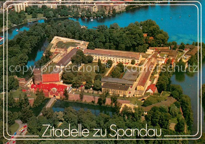 Spandau Zitadelle zu Spandau Fliegeraufnahme