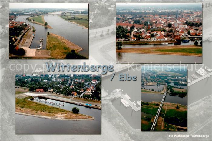Wittenbergen Elbe Fliegeraufnahmen Details
