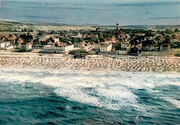 Wangerooge Nordseebad Fliegeraufnahme