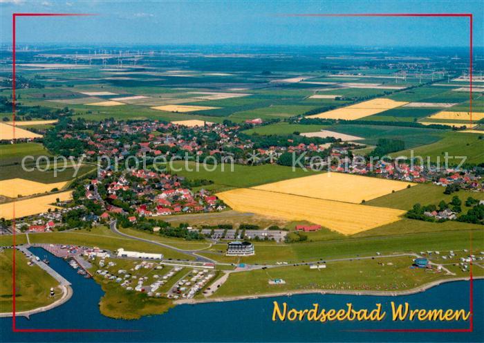 Wremen Fliegeraufnahme