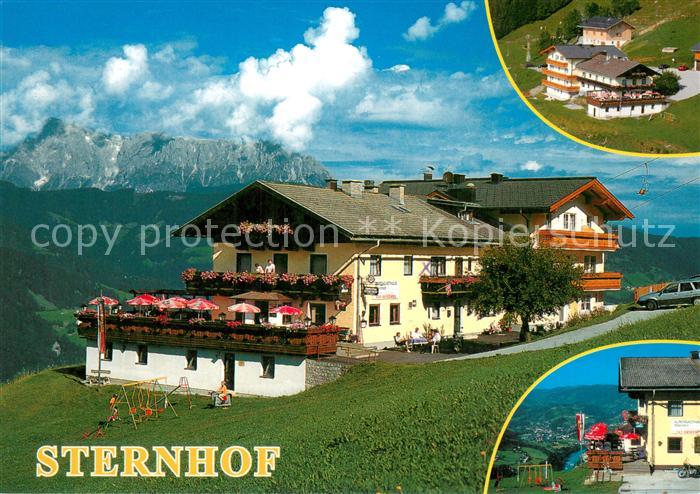 Sankt Johann Pongau Alpengasthof und Appartmenthaus Sternhof Fliegeraufnahme