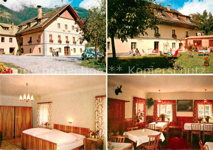 Kolbnitz Gasthaus Pension Alte Post Zimmer Gaststube Liegewiese