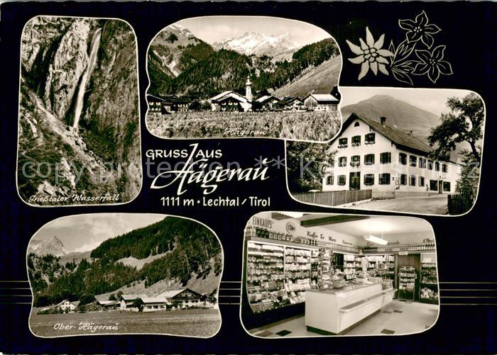 Haegerau Tirol Gasthaus Pfefferkorn Griesstaler Wasserfall Ober Haegerau Kauflad