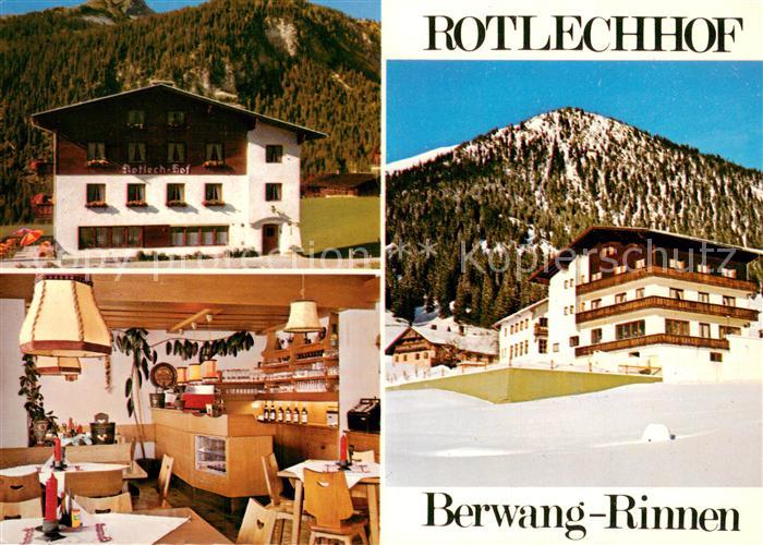 Rinnen Tirol Rotlechhof Gastraum