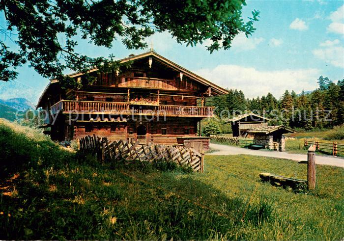 Wildschoenau Tirol Museum Tiroler Bauernhoefe Wildschoenauerhof Gwiggen