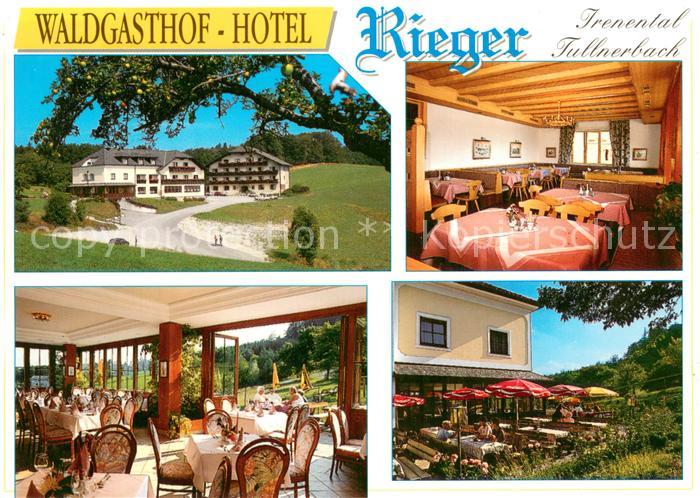 Tullnerbach Waldgasthof Hotel Rieger Gastraeume Terrasse