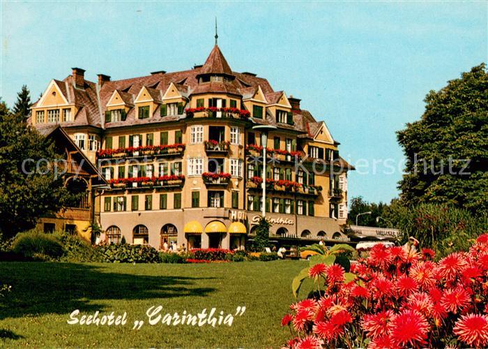 Velden Woerthersee Kurpark mit Seehotel Carinthia