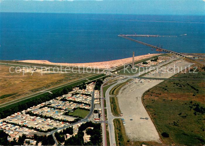 Wilhelmshaven  CITY Geniusstrand Niedersachsenbruecke Fliegeraufnahme