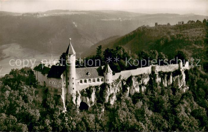 Teck Burg Teck Fliegeraufnahme