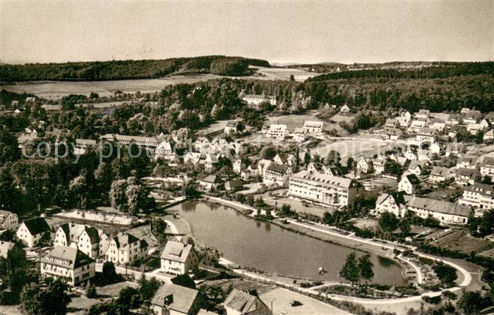 Bad Meinberg Moorund Kohlensaeure Heilbad Fliegeraufnahme