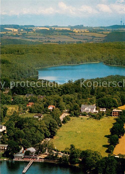 Sielbeck Holsteinische Schweiz Fliegeraufnahme mit Kellersee und Ukleisee