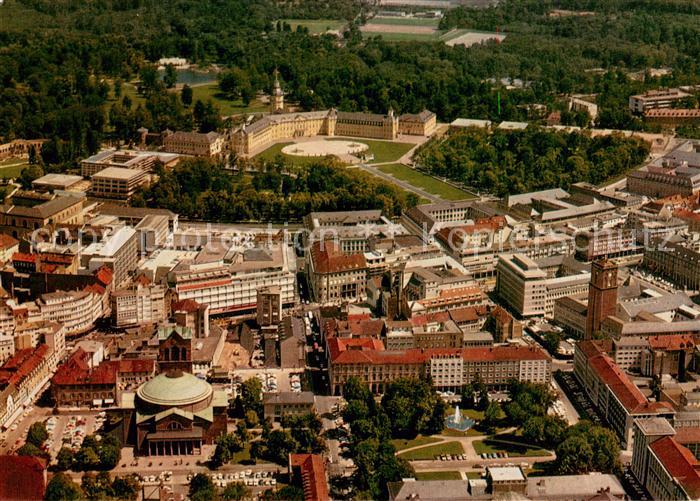 Karlsruhe Baden Fliegeraufnahme