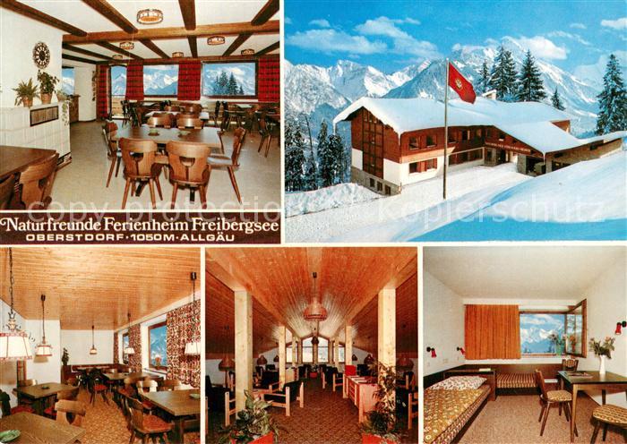 Oberstdorf Naturfreunde Ferienheim Freibergsee Gastraeume Zimmer