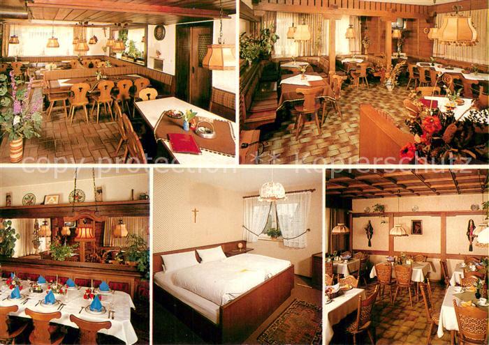 Grafertshofen Gasthof zur Rose Gastraeume Zimmer