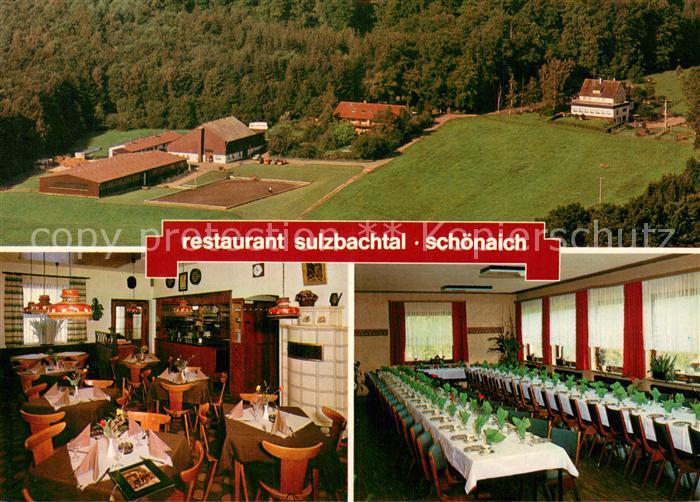 Schoenaich Wuerttemberg Restaurant Sulzbachtal Gaststube Speisesaal