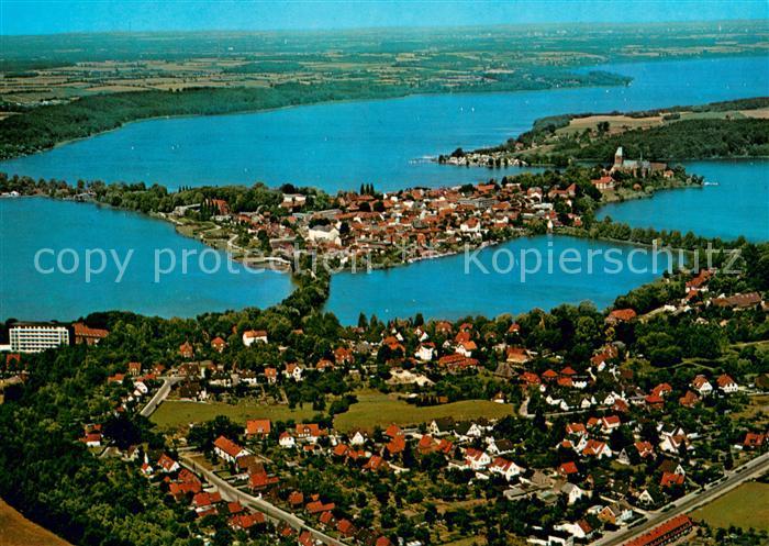 Ratzeburg Schleswig-Holstein Inselstadt Fliegeraufnahme