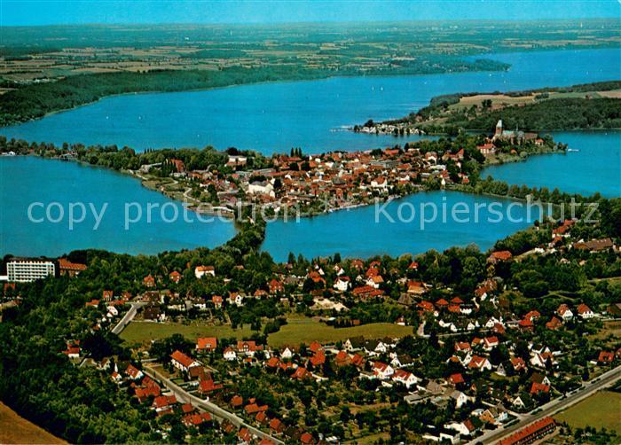 Ratzeburg Schleswig-Holstein Inselstadt Fliegeraufnahme